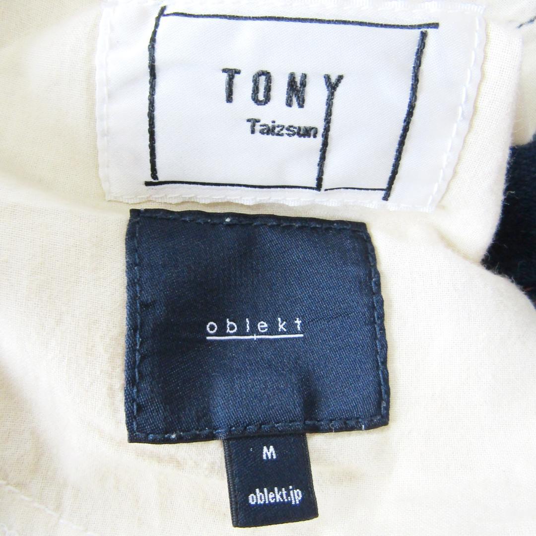 TonyTaizsun×oblect▼ストレッチテーパードデニム▼M▼W約84㎝