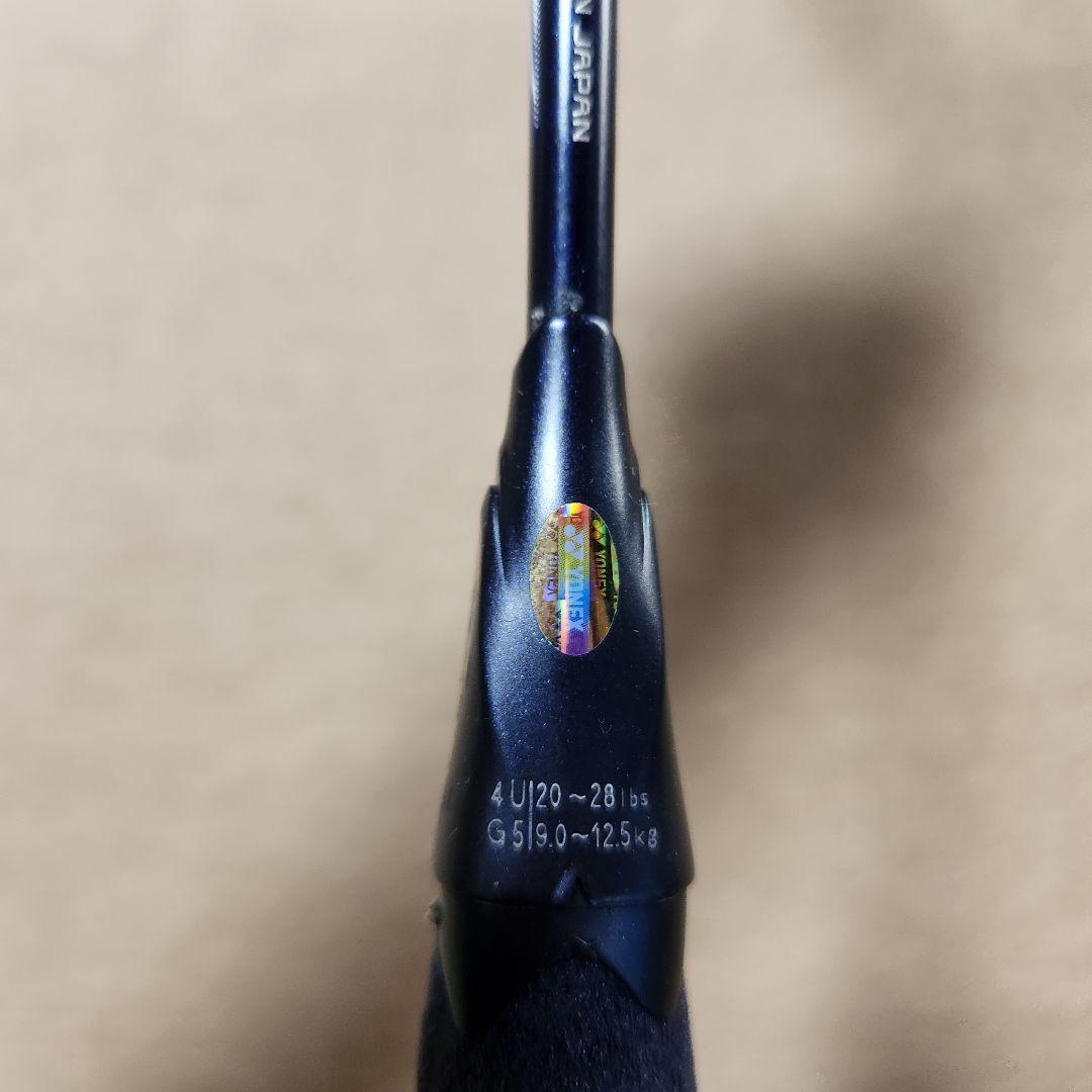 【ジャンク品】　バドミントンラケット　アストロクス100zz　ダークネイビー