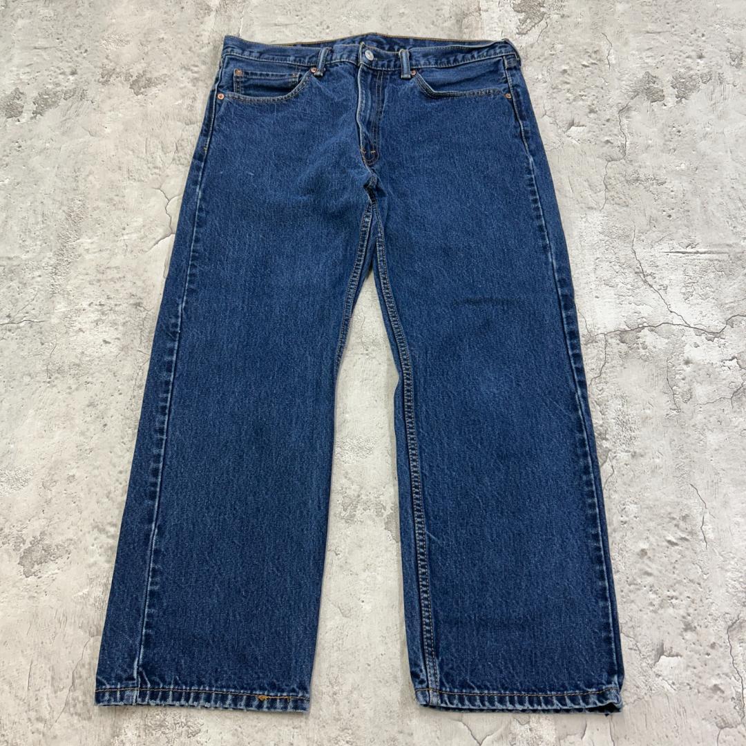 e*7様 リーバイス　505　濃紺　ゴールデンサイズ　デニムパンツ　古着　インデ