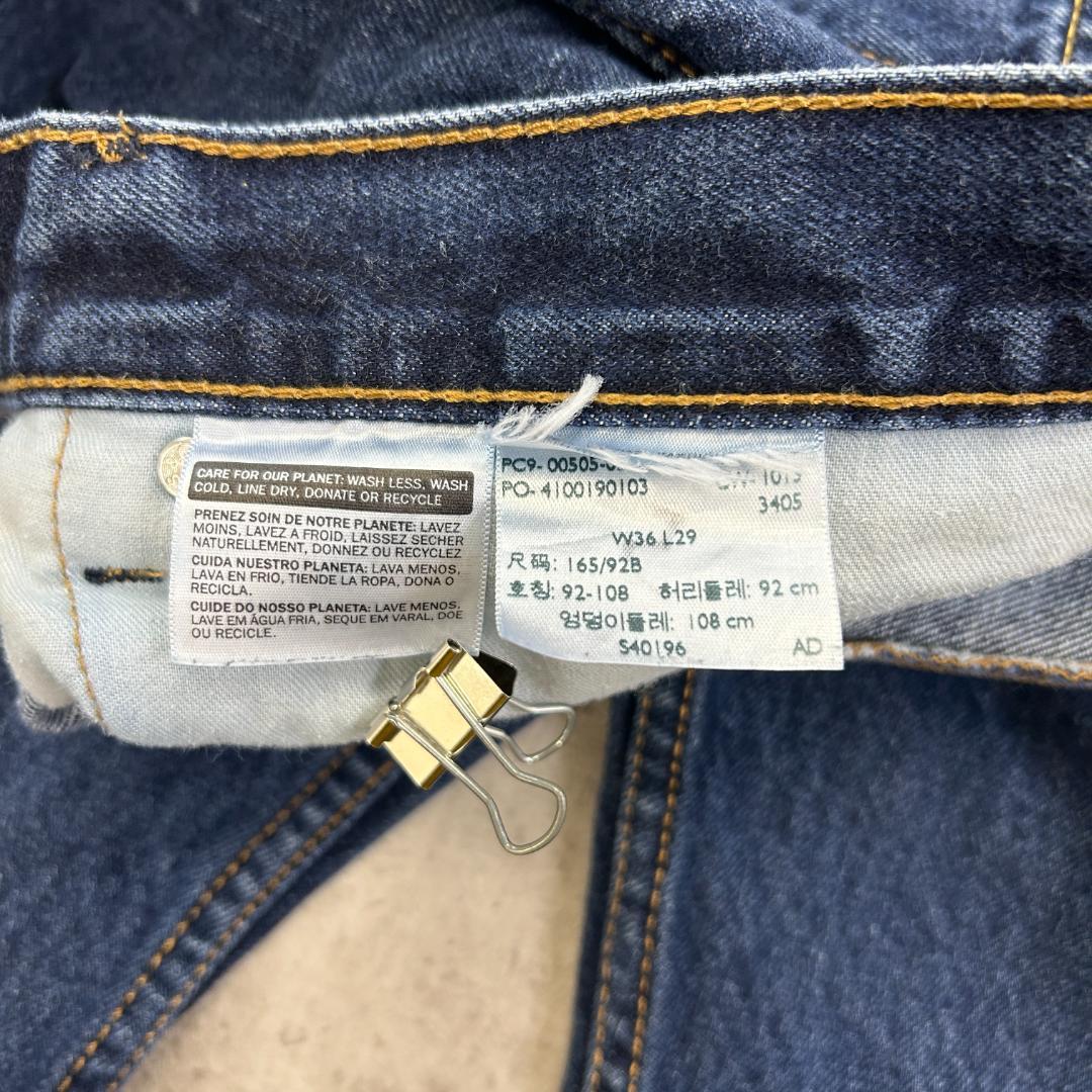 e*7様 リーバイス　505　濃紺　ゴールデンサイズ　デニムパンツ　古着　インデ