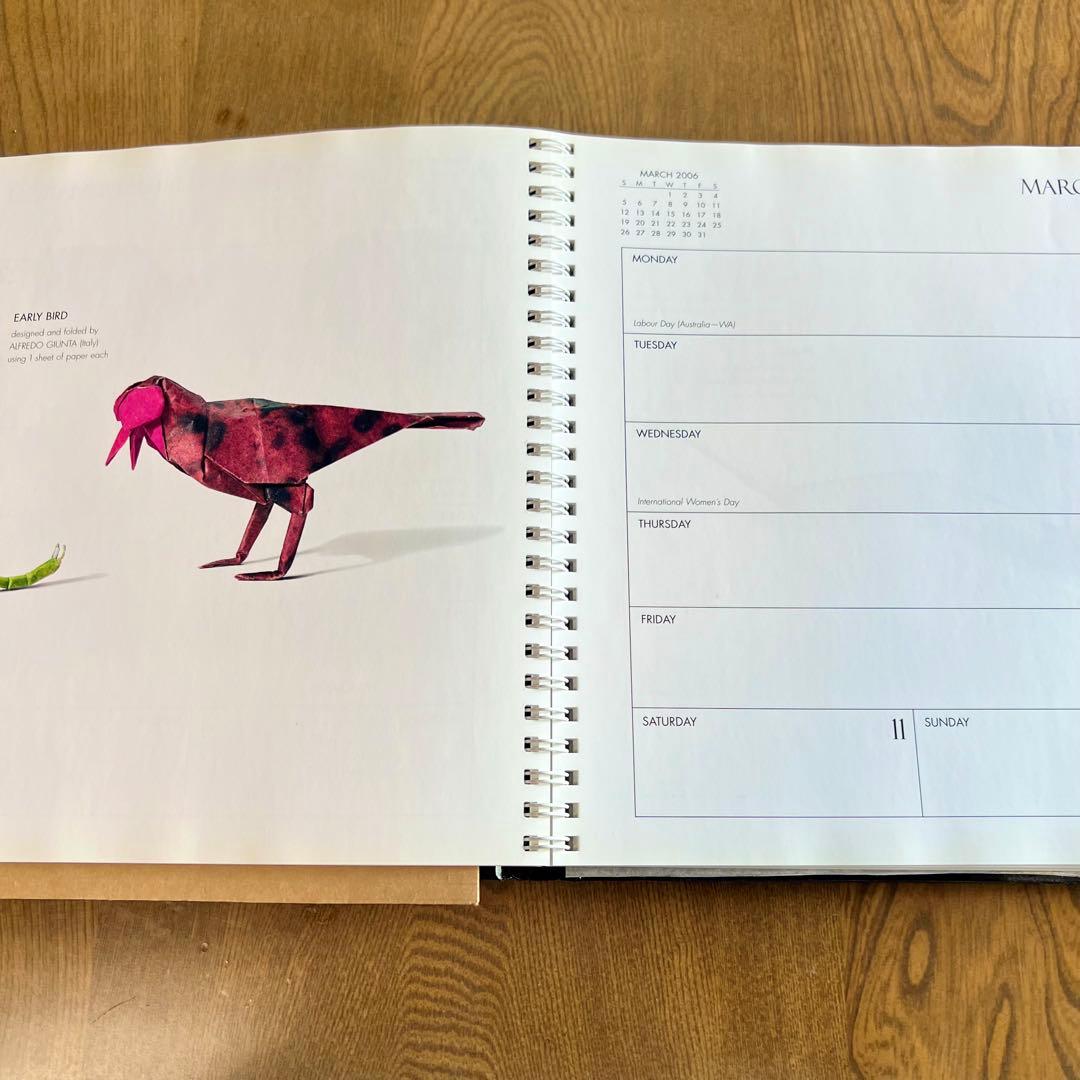 ORIGAMI 2006 Calendar 折り紙写真集　折り紙キット付　洋書
