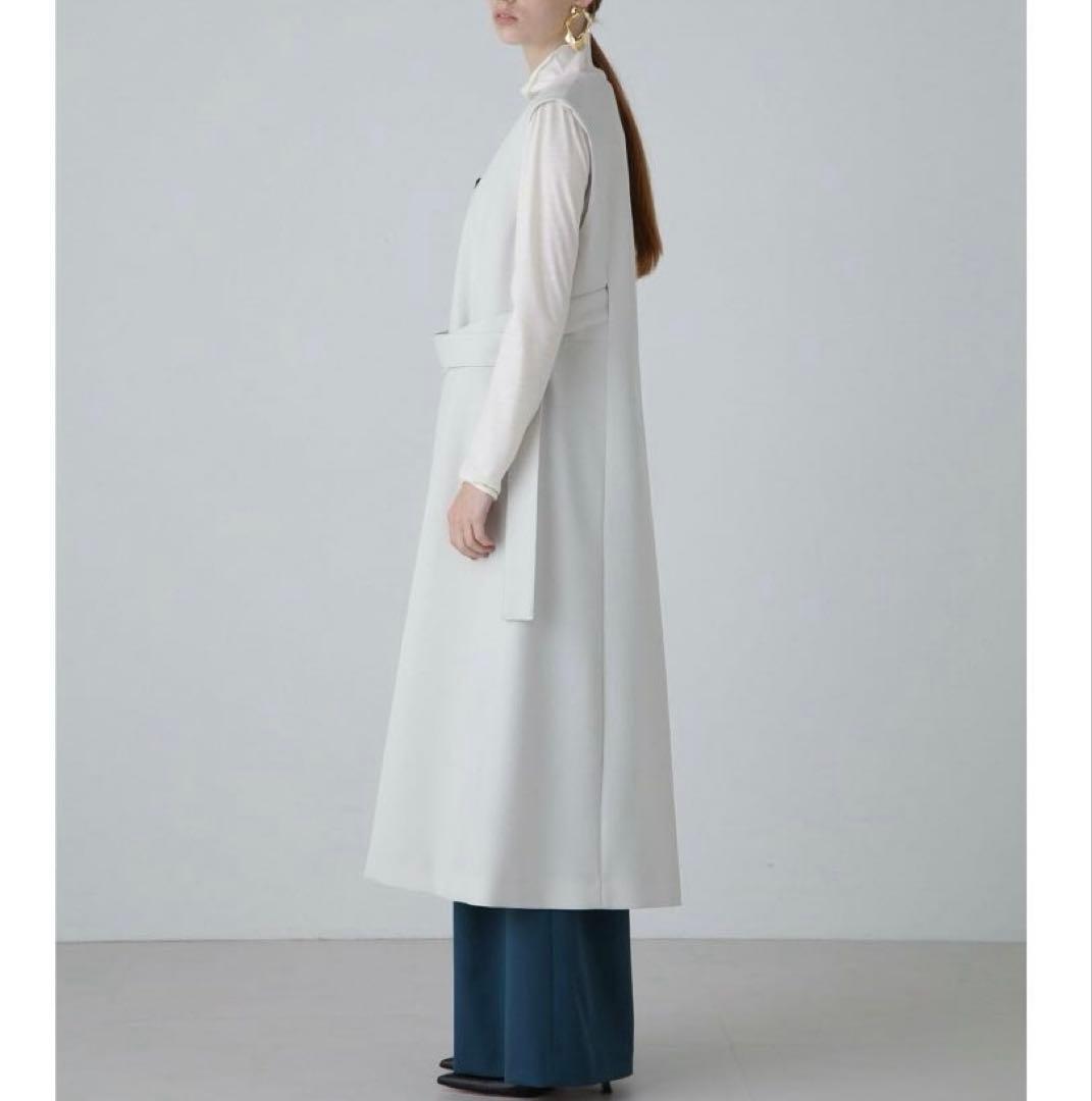 【24SS】ADORE ドライタッチジョーゼットジレ アドーア 定価7.4万