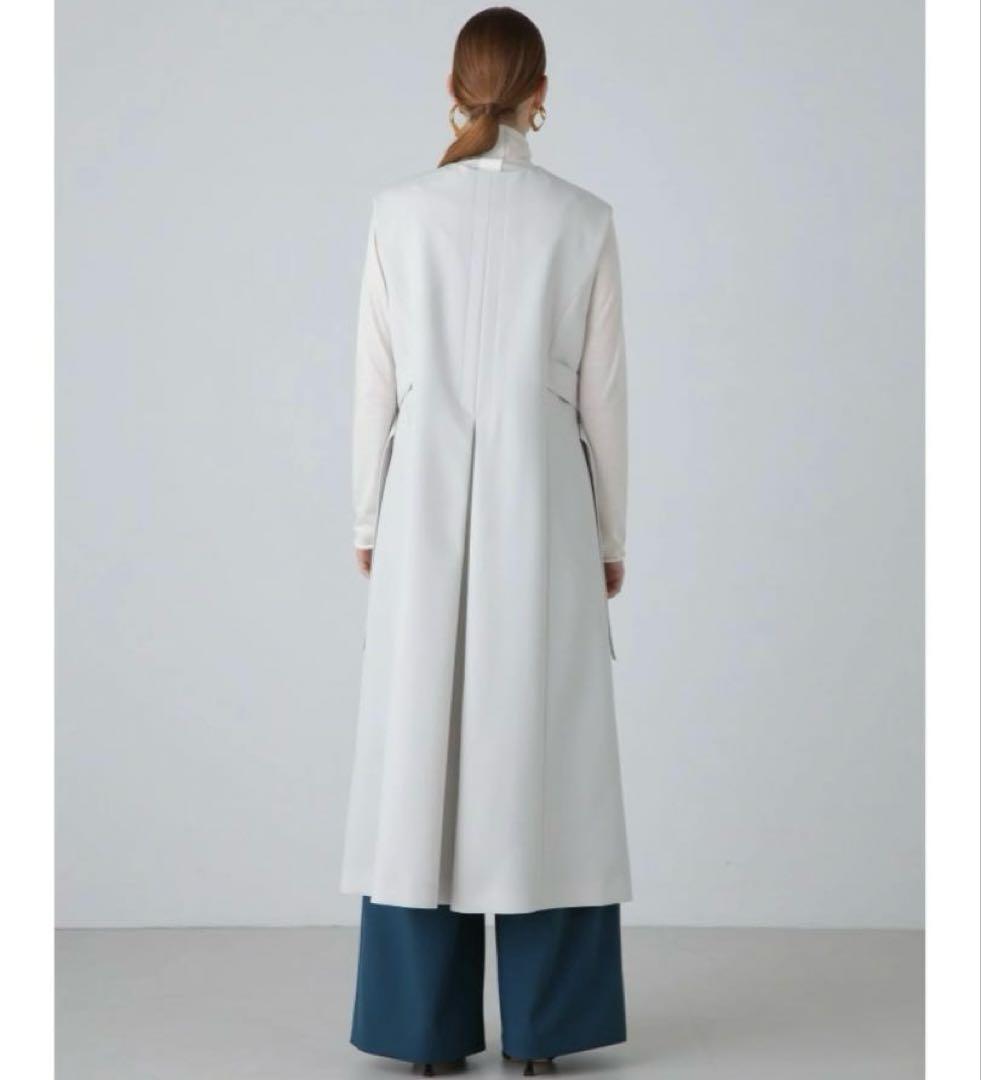 【24SS】ADORE ドライタッチジョーゼットジレ アドーア 定価7.4万