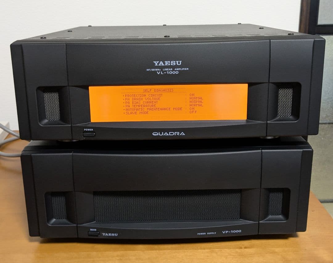 YAESU VL-1000、VP-1000 八重洲無線 リニアアンプ