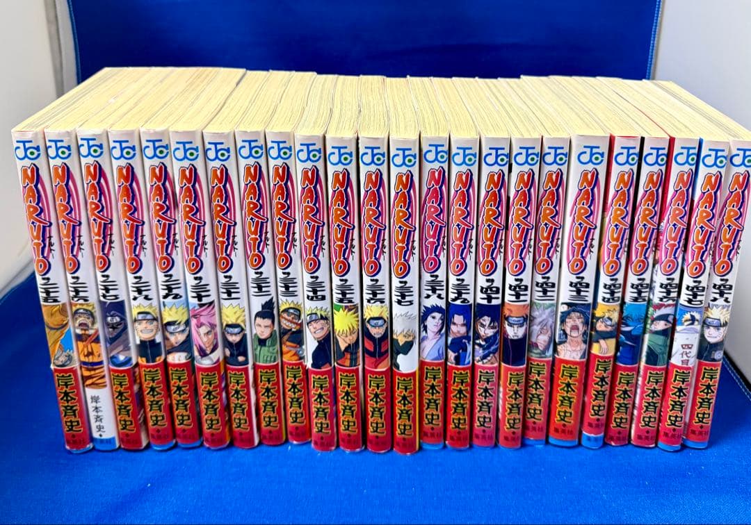 NARUTO ナルト　全72巻（うち初版51巻）　＋外伝・秘伝等７冊