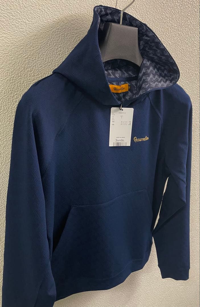 レザレクション　新品　M寸　ネイビー　パーカー