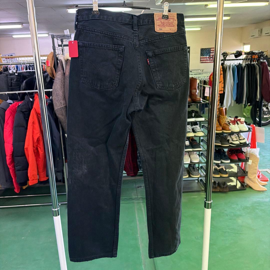 Levi's 501XX ブラックデニム W30 L30