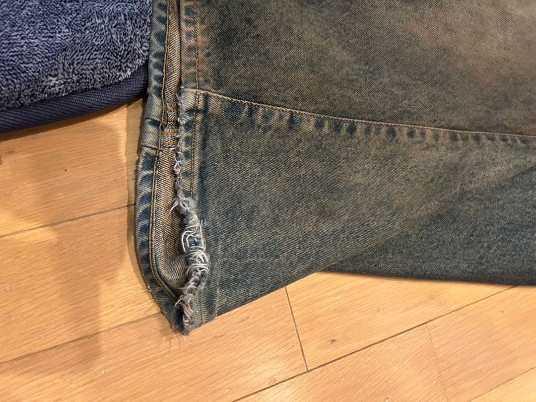 NVRFRGT ワイドデニム値下げ交渉可