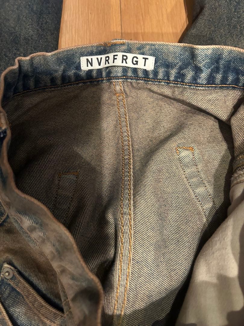 NVRFRGT ワイドデニム値下げ交渉可