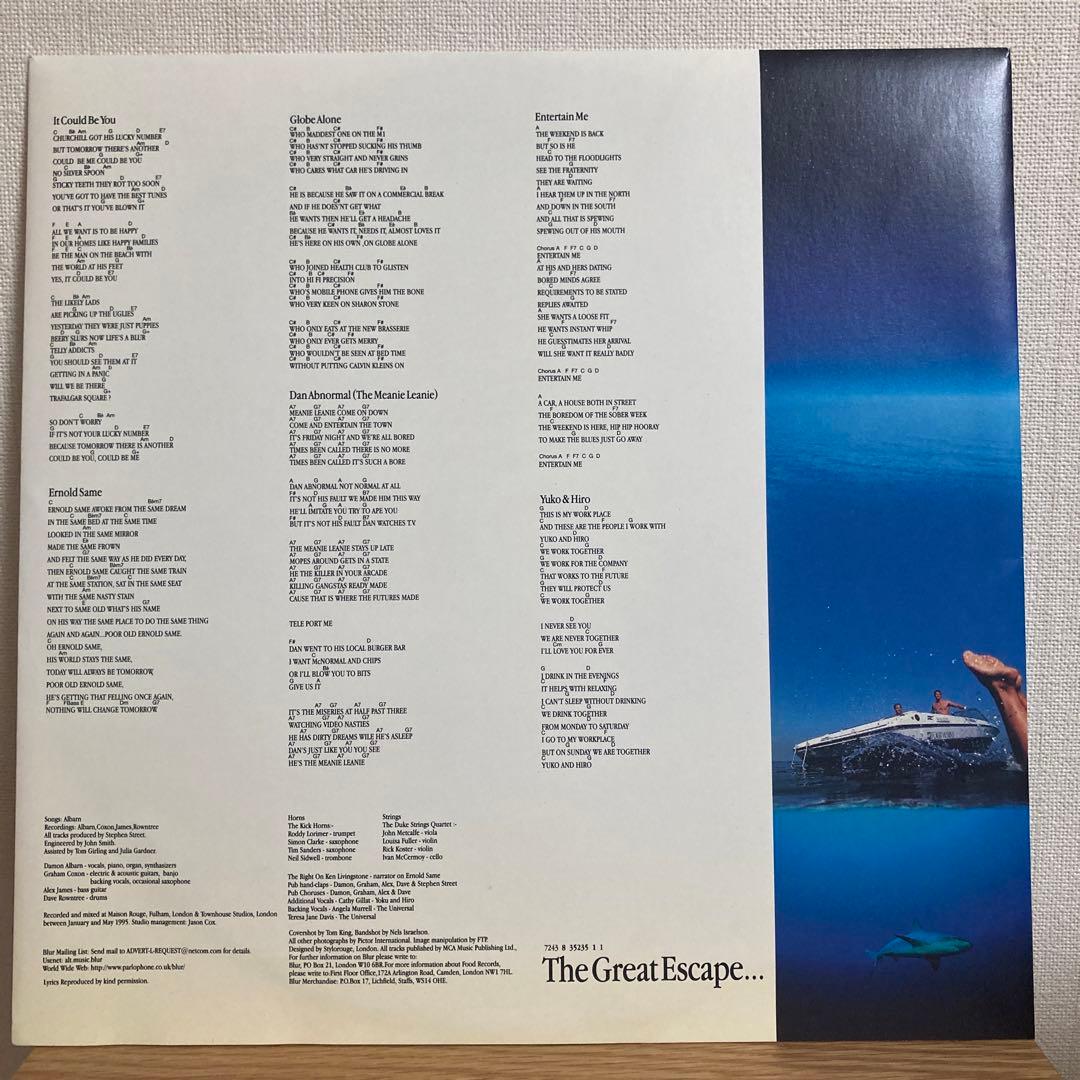 洋楽 Blur / The Great Escape