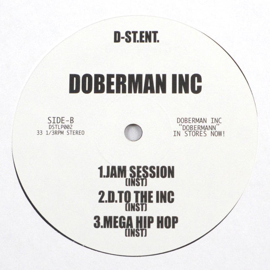 未使用　DOBERMAN INC　JAM SESSION 他　INFINITY
