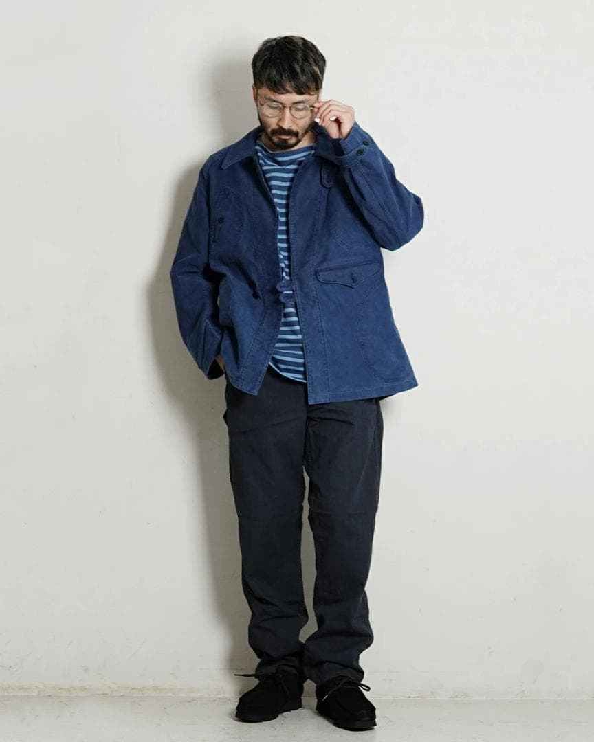 オアスロウ orSlow フレンチワークパンツ　ブラック