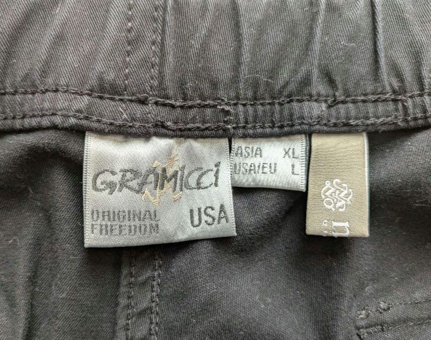 GRAMICCI ナノ・ユニバース別注 ツイル ファティーグパンツ 黒 XL