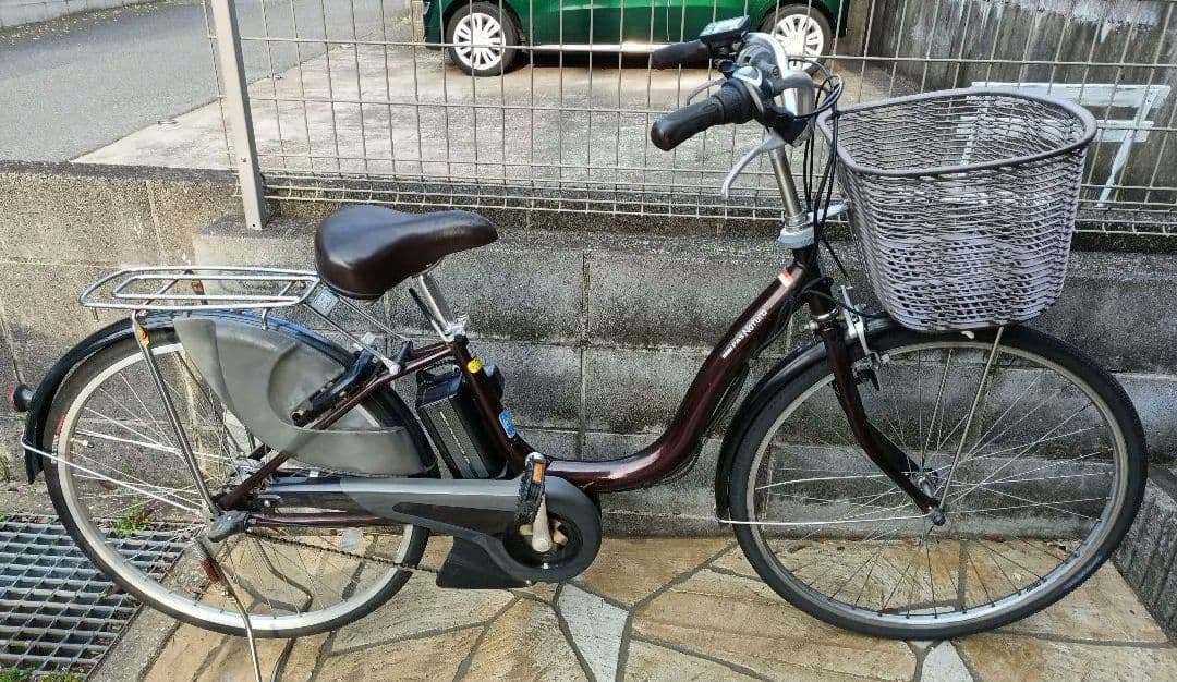 【千葉県】ヤマハ pasナチュラM 電動自転車 直接受渡希望 26型 3段ギア