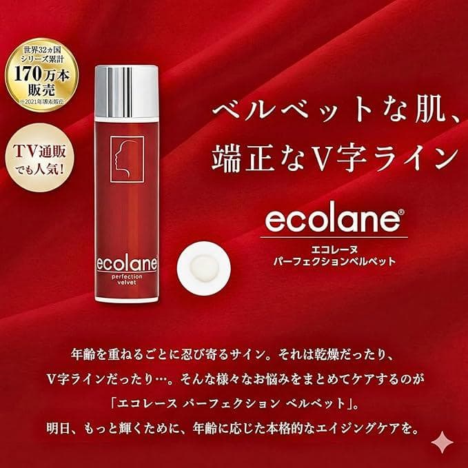 エコレーヌ パーフェクション ベルベット 45ml 新品 未開封 フィルム付き