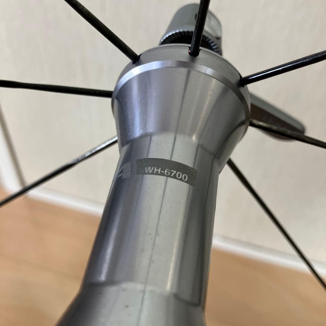 ホイール前後　おまけ付き　シマノWH-6700 アルテグラ　タイヤ、カセット付き