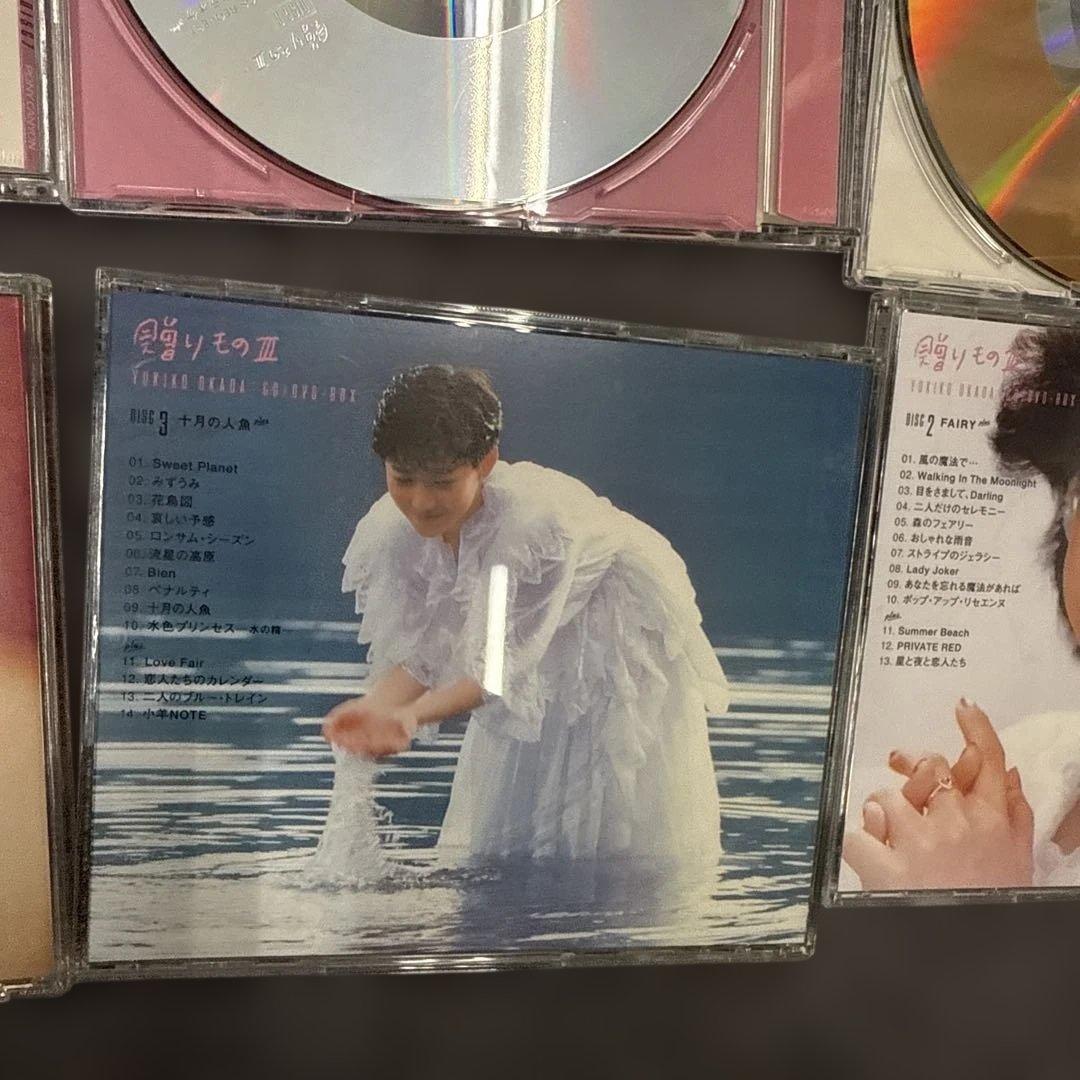 岡田有希子/CD・DVD-BOX「贈りもの3」動作未確認