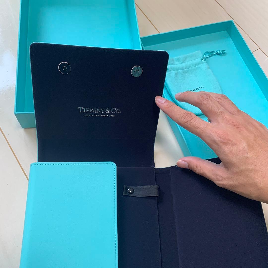 Tiffany & Co. ターコイズ ノートカバー ネックレス入れ