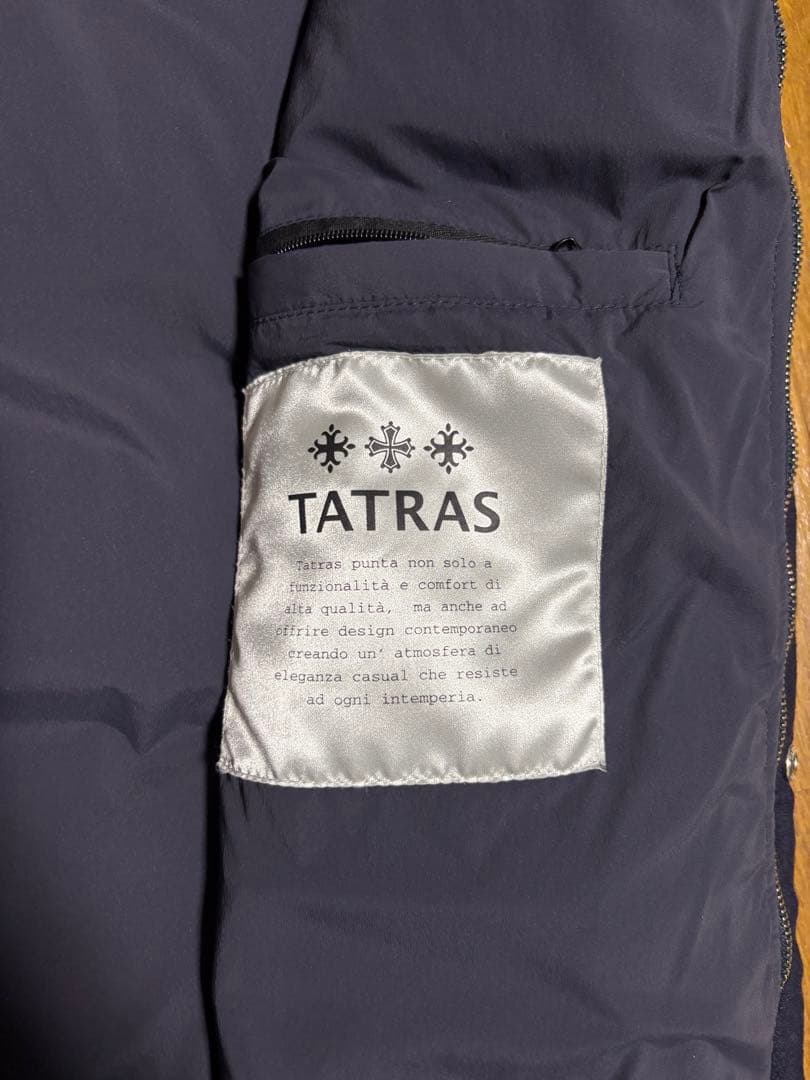 Ｔ*Ｓ様 TATRAS ネイビー ダウンベスト
