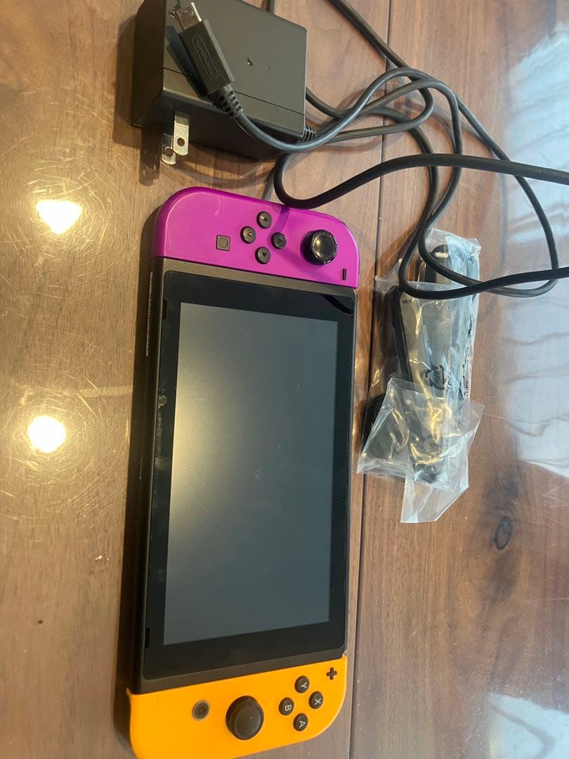 Nintendo Switch 本体 2021年　紫とオレンジ