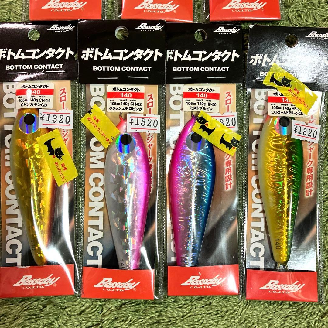バスデイ　ボトムコンタクト　140g オフショアスロージギング　メタルジグ