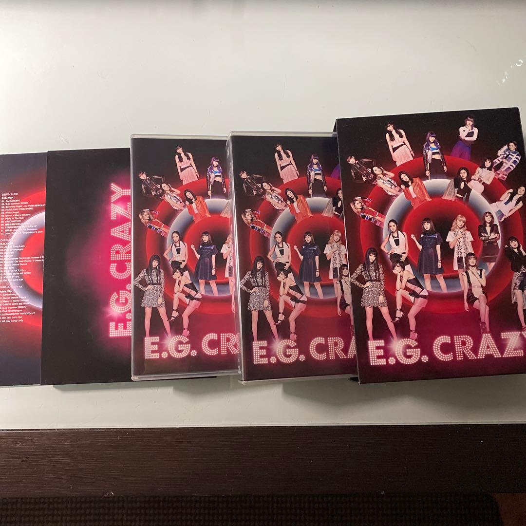 2CD + 3Blu-ray + 写真集　E-girls / E.G.CRAZY