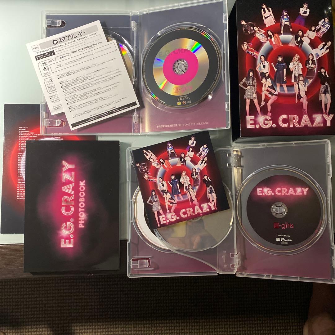 2CD + 3Blu-ray + 写真集　E-girls / E.G.CRAZY