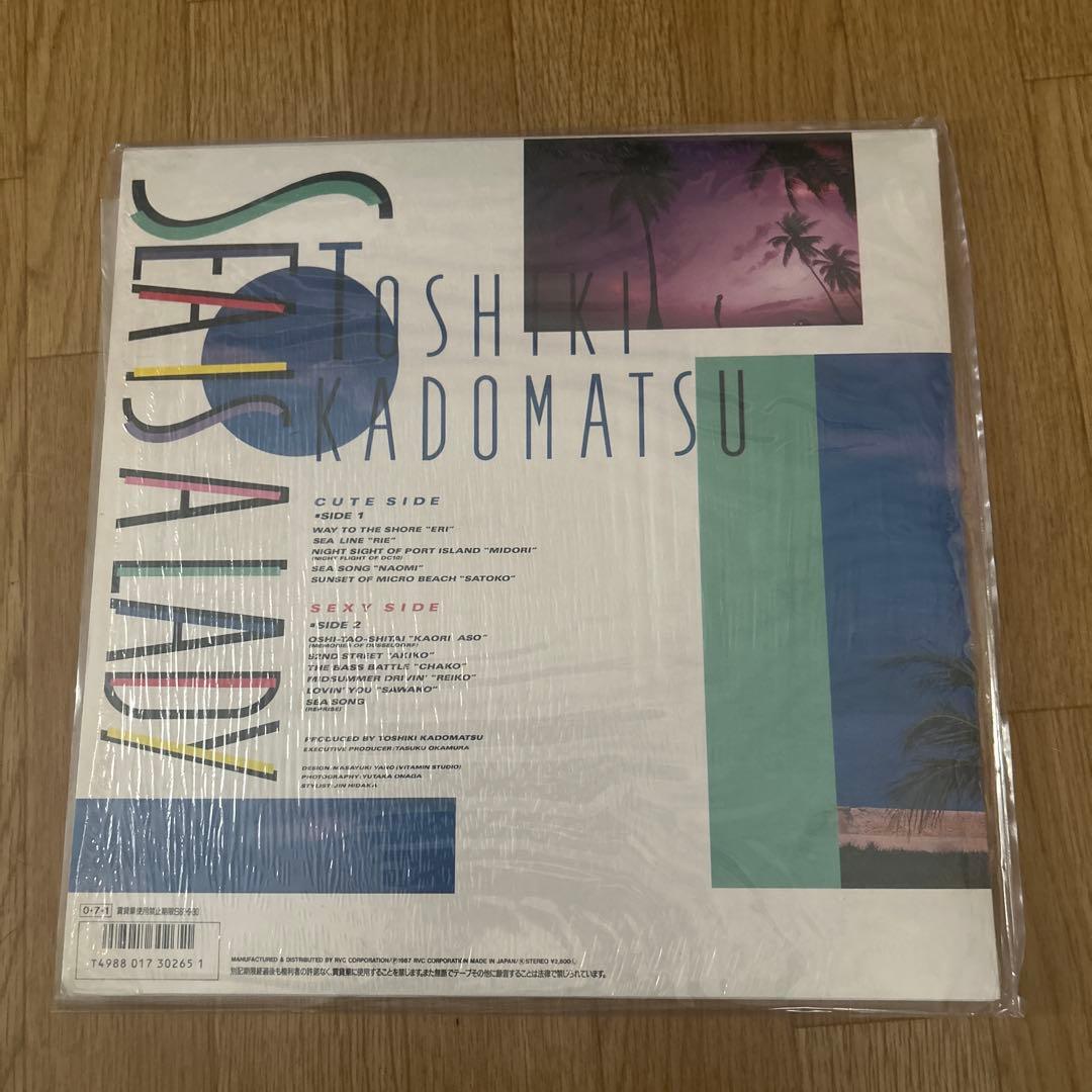 角松敏生　Sea Is A LADY レコードLPアルバム