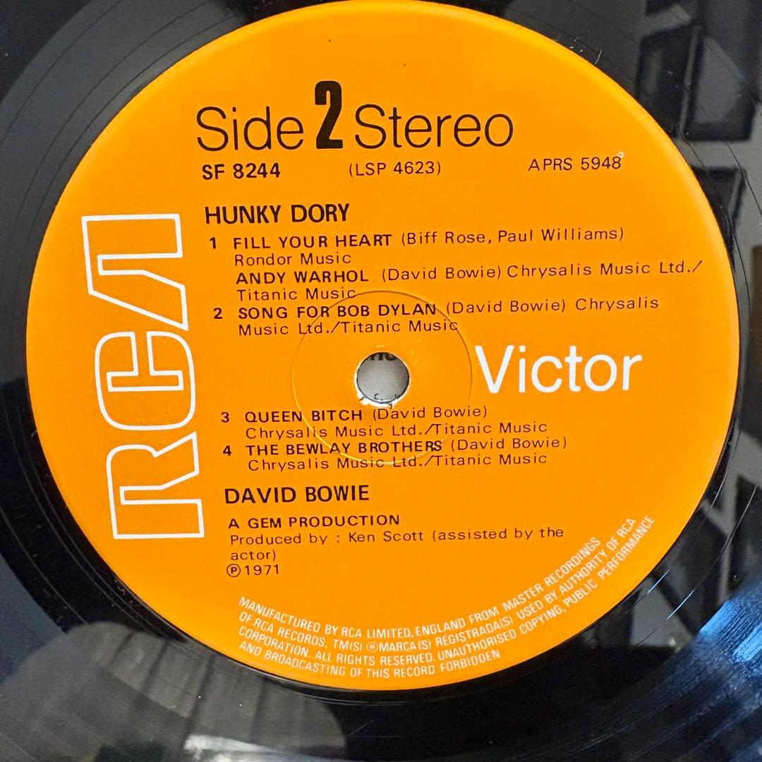 サ*ン様 【極レア】David Bowie/Hunky Dory UKオリジ初回