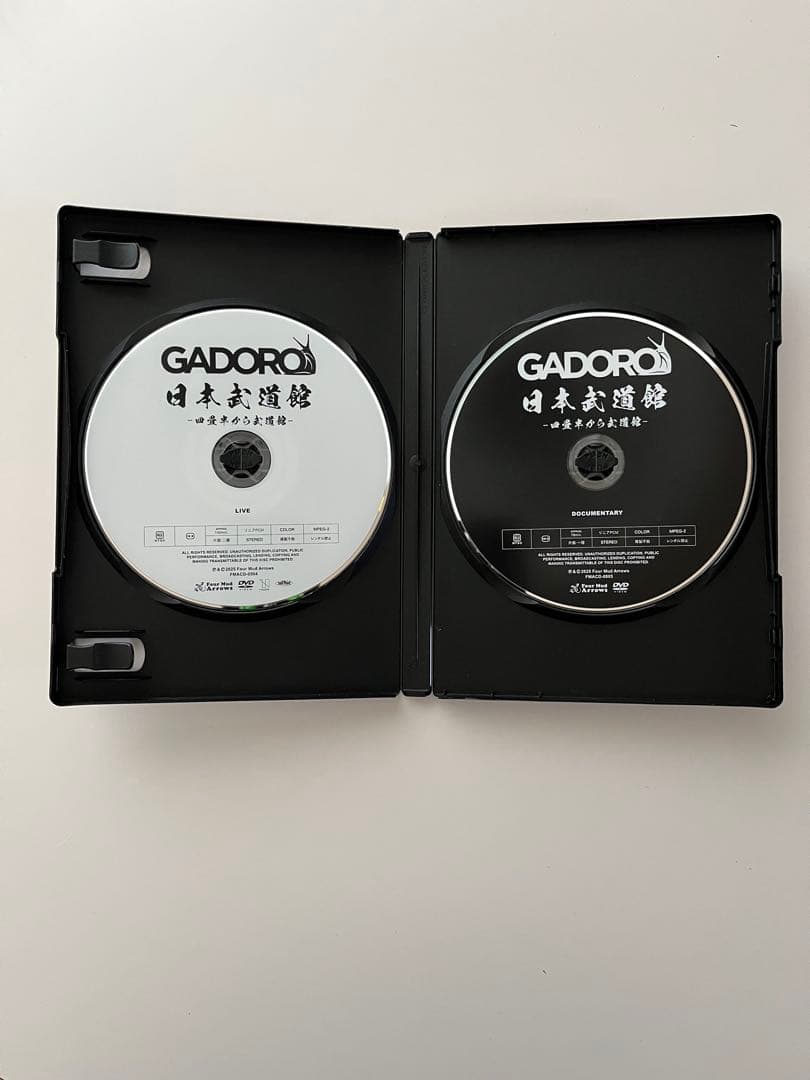 GADORO 日本武道館 DVD 四畳半から武道館 ガドロ