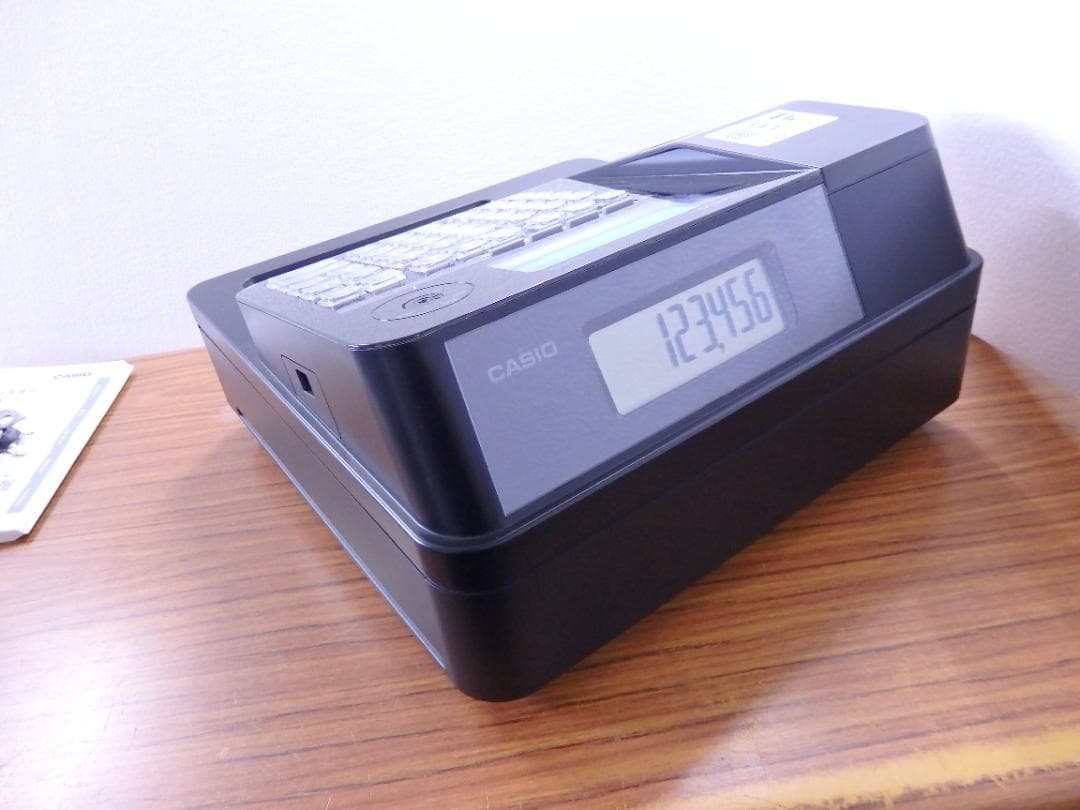 7220 美品 カシオは年式大事 設定無料 22年製 SR-S200 レジスター