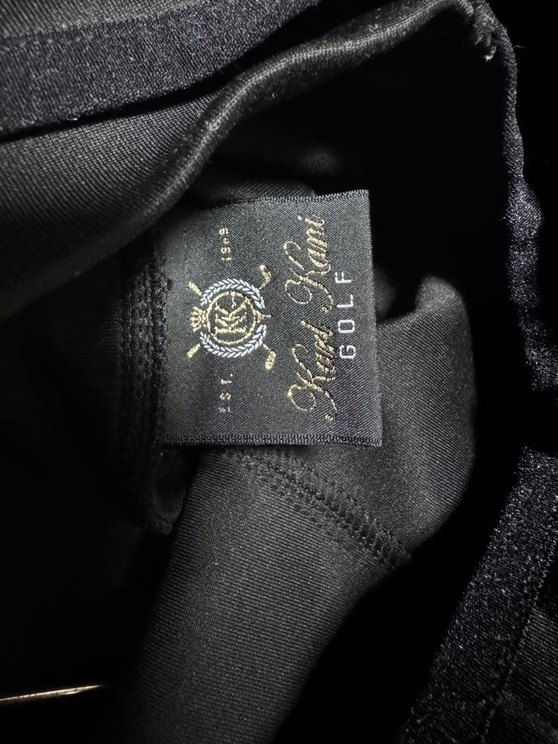 Karl Kani GOLF カールカナイゴルフ ハイネック ロゴ シャツ L
