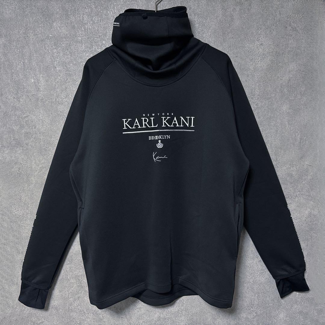 Karl Kani GOLF カールカナイゴルフ ハイネック ロゴ シャツ L