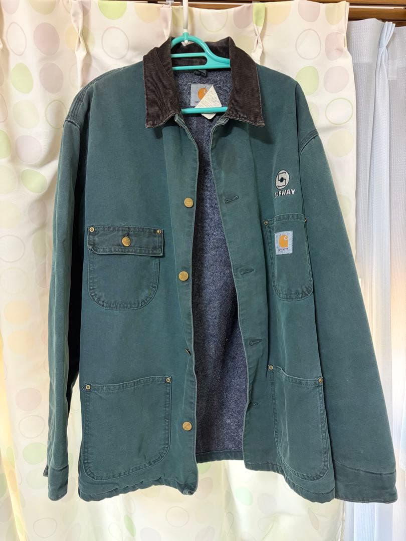 Carhartt コーティングジャケット グリーン