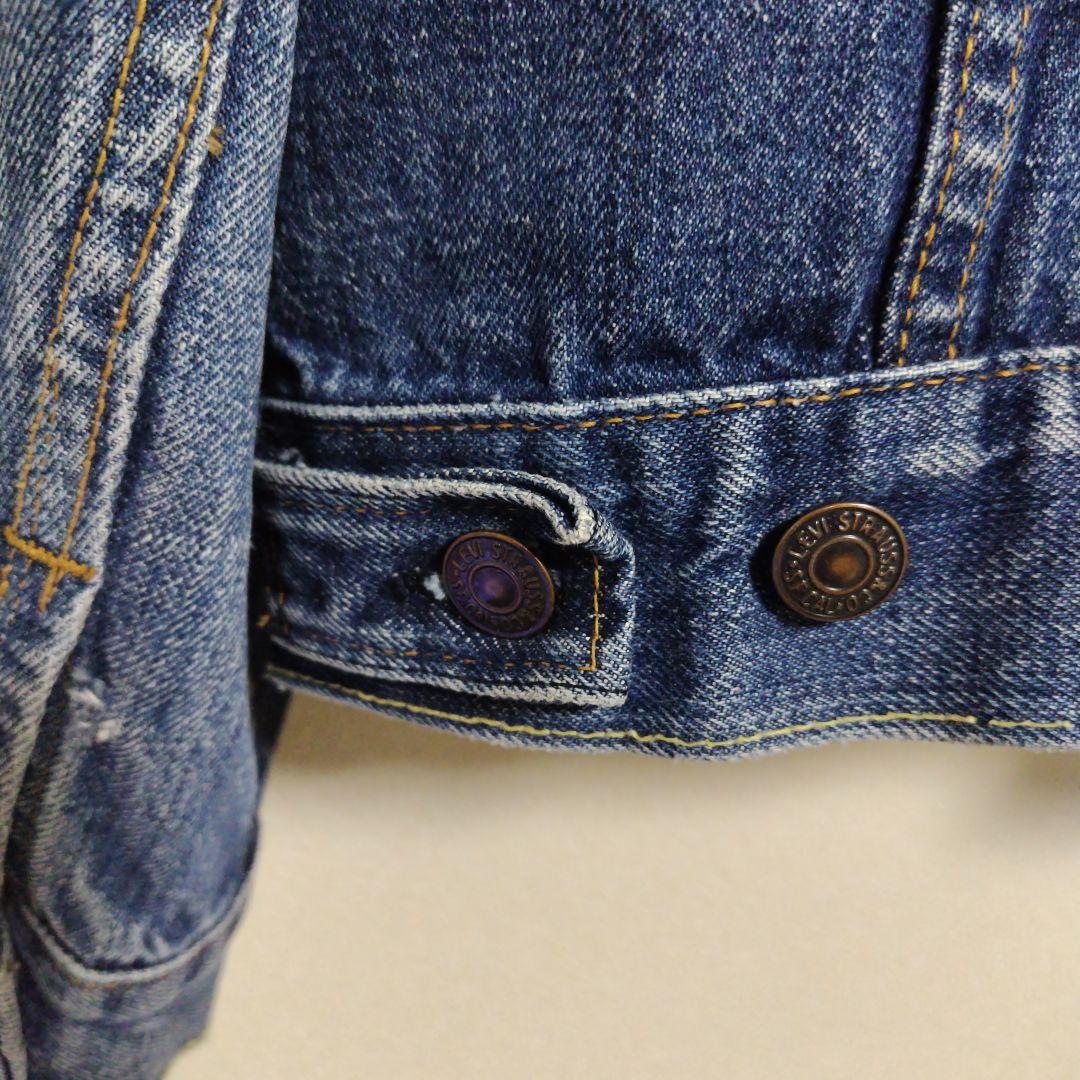 【70s】Levi's 70505 USA製 レインボーステッチ M～L
