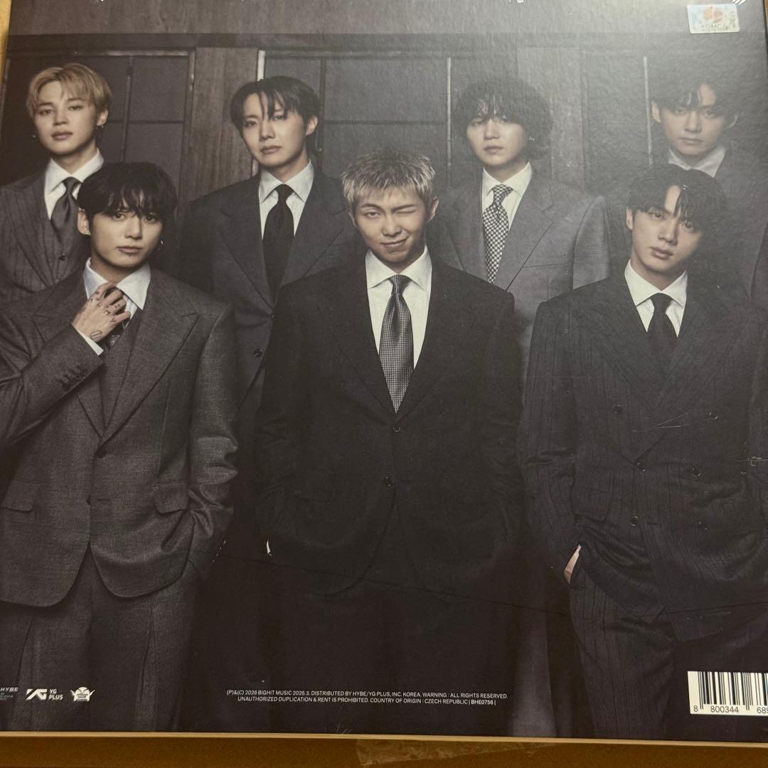BTS ARIRANG アリラン Vinyl LP JIN ジン