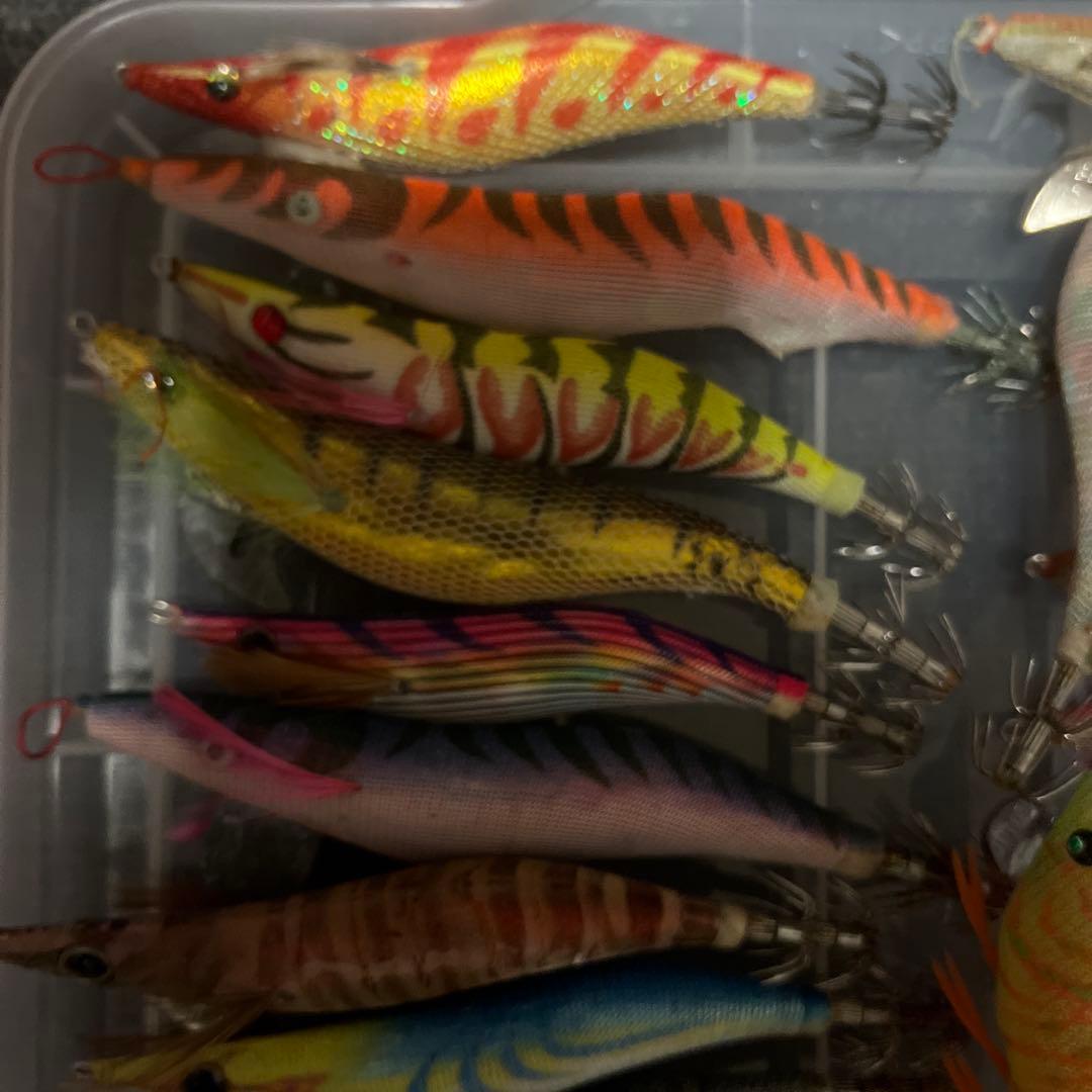 エギ 42個セット 多色 他サイズ　新品中古MIX
