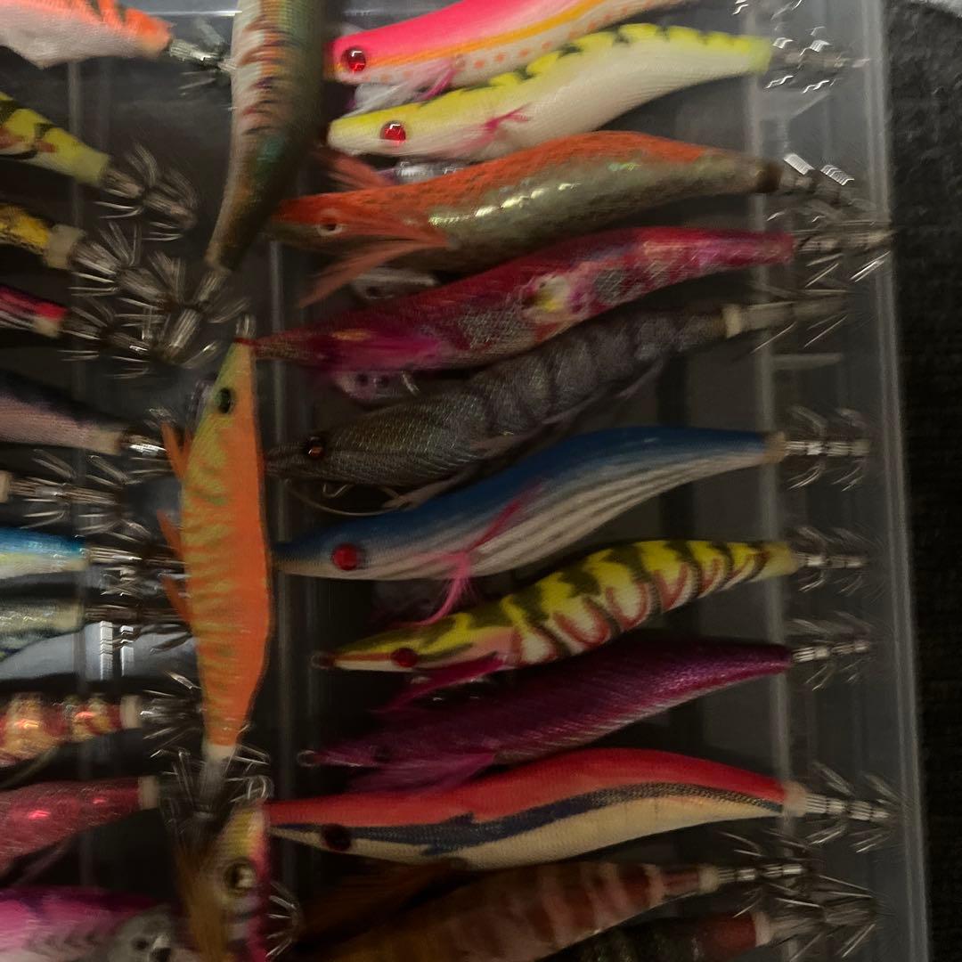 エギ 42個セット 多色 他サイズ　新品中古MIX