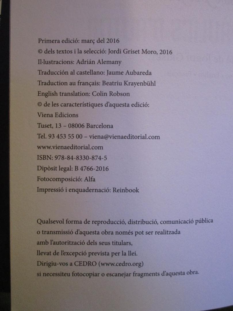 Mosaics hidràulics d'autor 　スペイン語