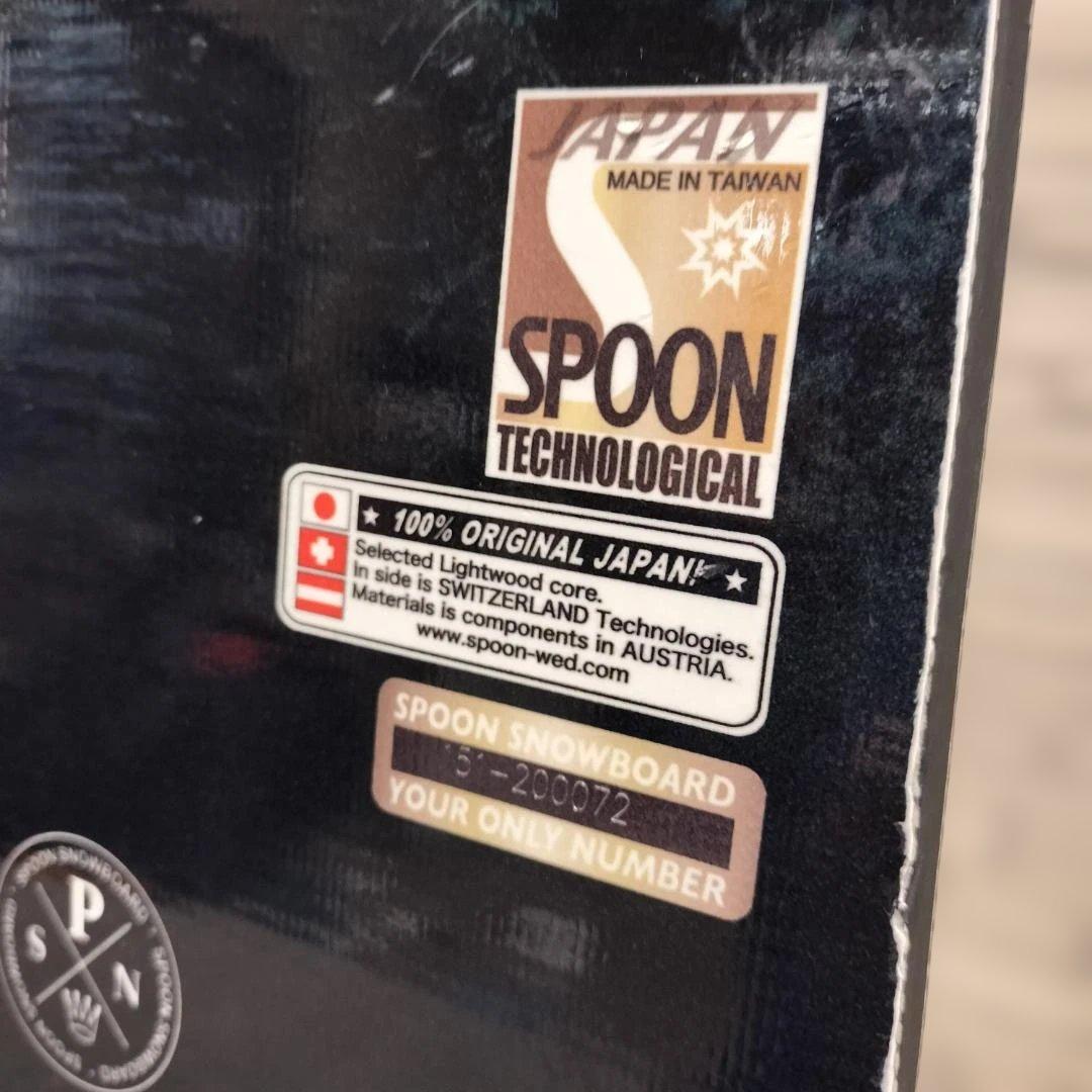SPOON スノーボード DESTINY 151cm W-CAMBER ケース付