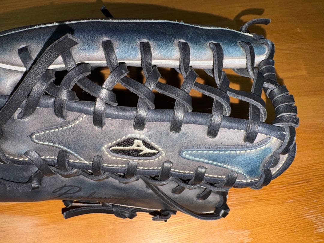 Mizuno 軟式グローブ 紺　イチローモデル
