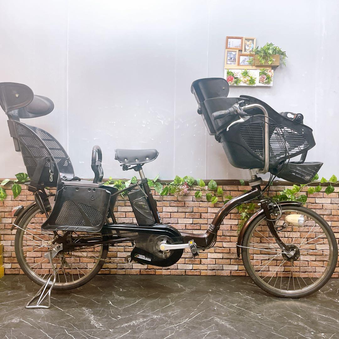 【20】子供乗せ電動自転車 Panasonic Gyutto mini ブラウン