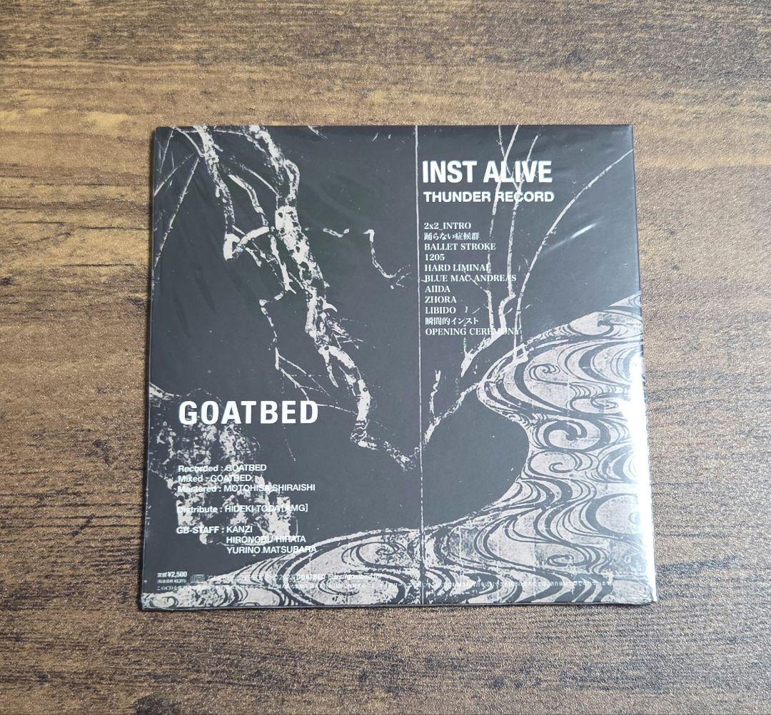 GOATBED ①シンセスピアンズ通販限定②③合成器楽INST ALIVE