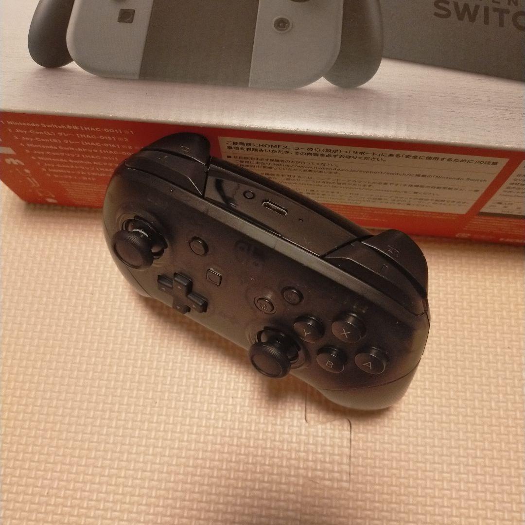 ニンテンドースイッチ 一式 純正プロコン＆ゼルダポーチ付