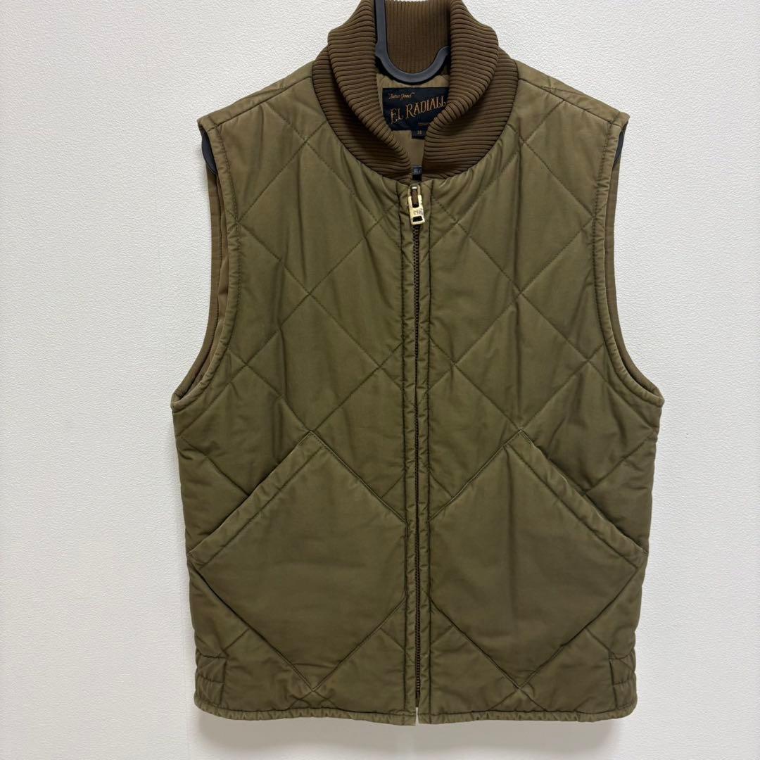 (即完売)RADIALL ラディアル quilting down vest