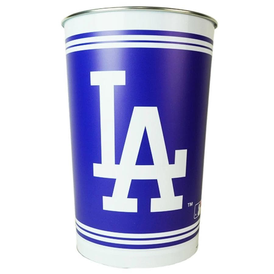 新品MLB公式ロサンゼルスドジャーストラッシュ缶ゴミ箱dodgers大谷翔平