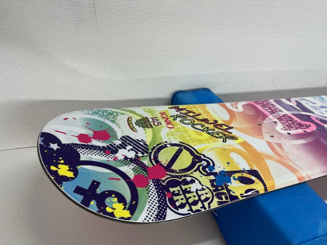IGNIO イグニオ スノーボード 145cm キャンバー　レディース キッズ