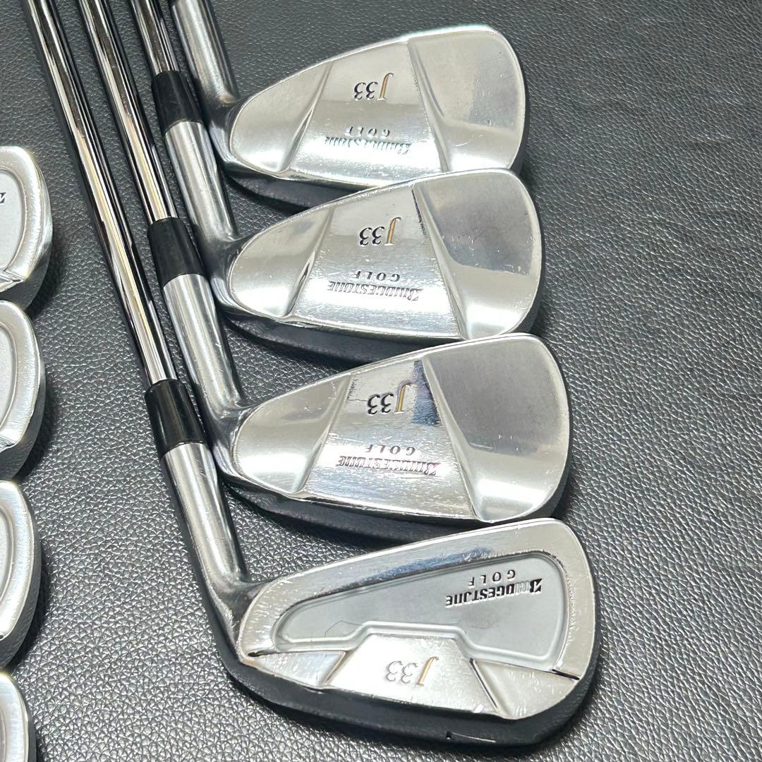 希少US限定 ブリヂストン J33 FORGED コンボ 8本 DG S300