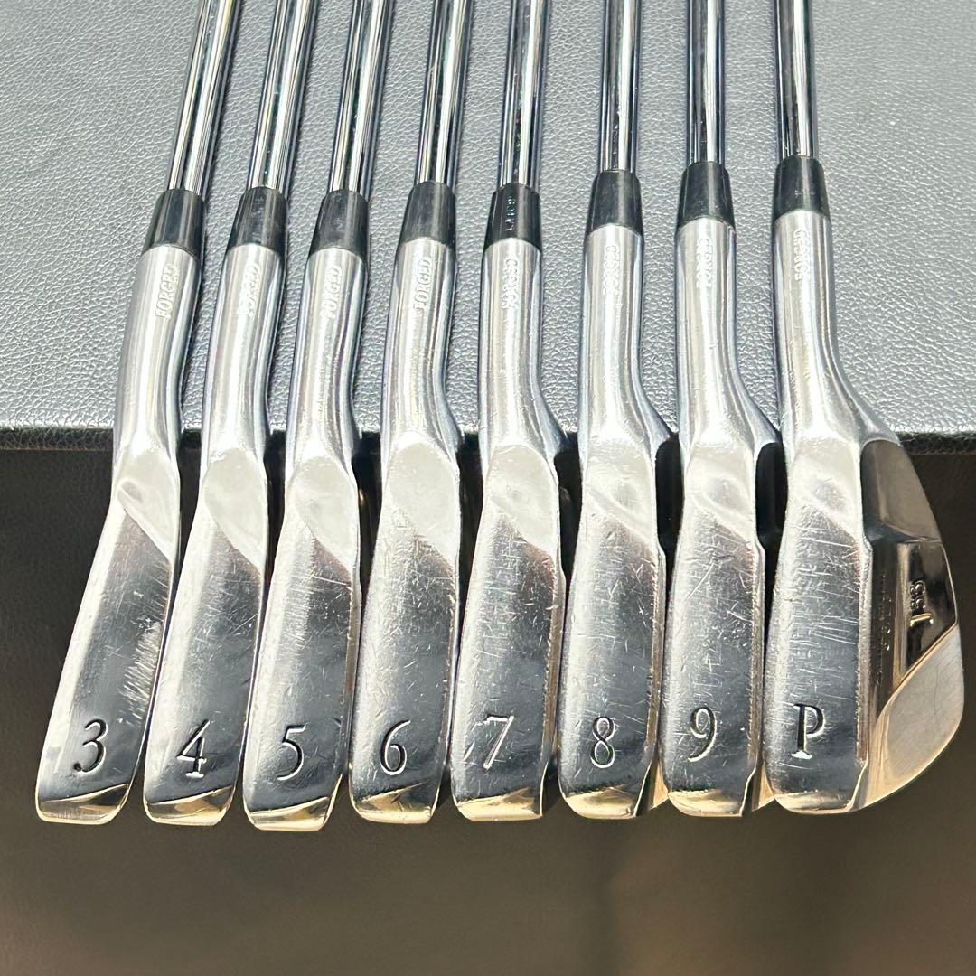 希少US限定 ブリヂストン J33 FORGED コンボ 8本 DG S300