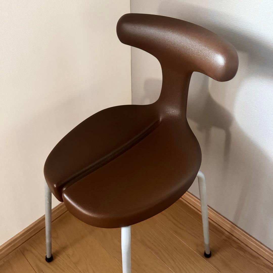 美品 アーユルチェア スツールタイプ Mサイズ 座面高49㎝ ブラウン